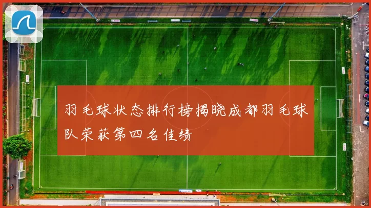 羽毛球状态排行榜揭晓成都羽毛球队荣获第四名佳绩