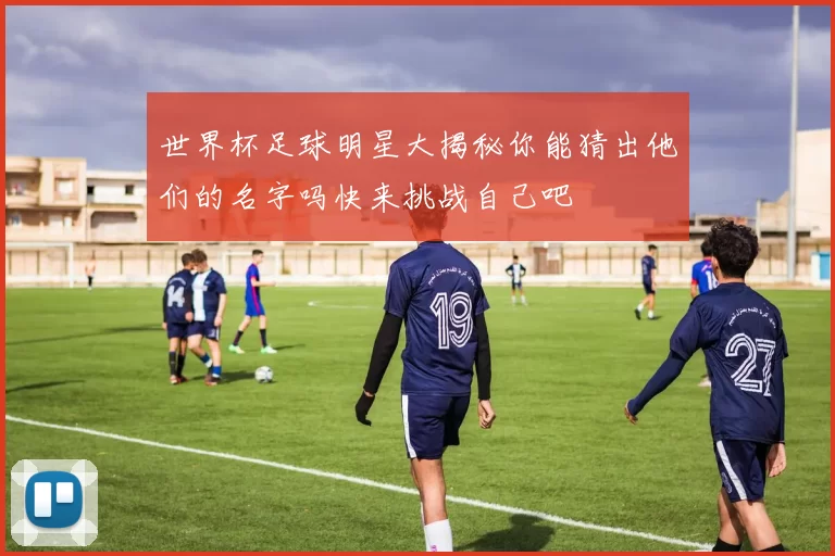 世界杯足球明星大揭秘你能猜出他们的名字吗快来挑战自己吧