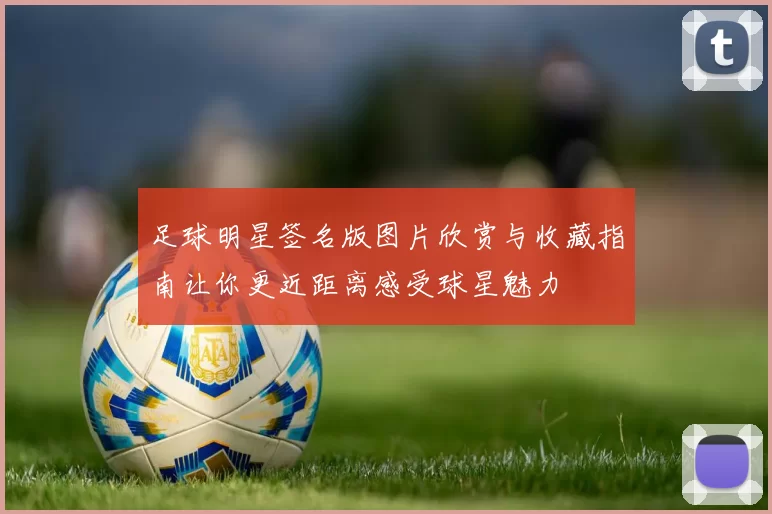 足球明星签名版图片欣赏与收藏指南让你更近距离感受球星魅力