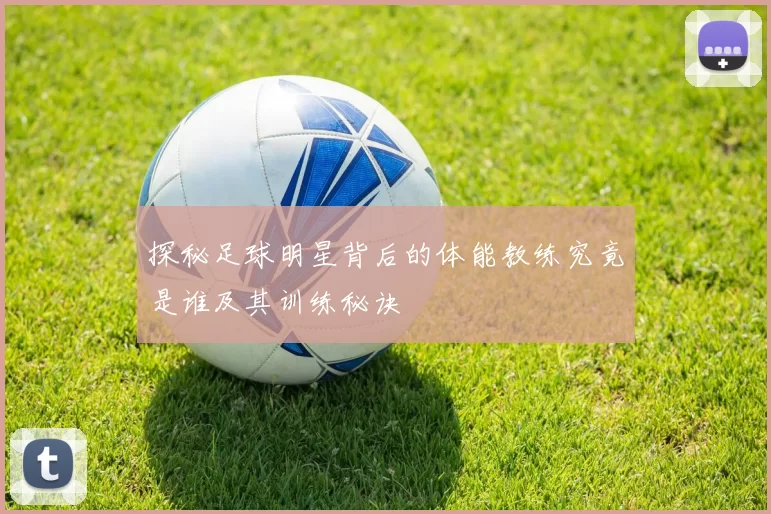 探秘足球明星背后的体能教练究竟是谁及其训练秘诀