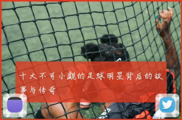 十大不可小觑的足球明星背后的故事与传奇